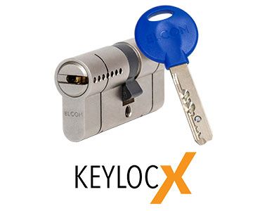 KEYLOCX Schlüssel mit Schlosszylinder